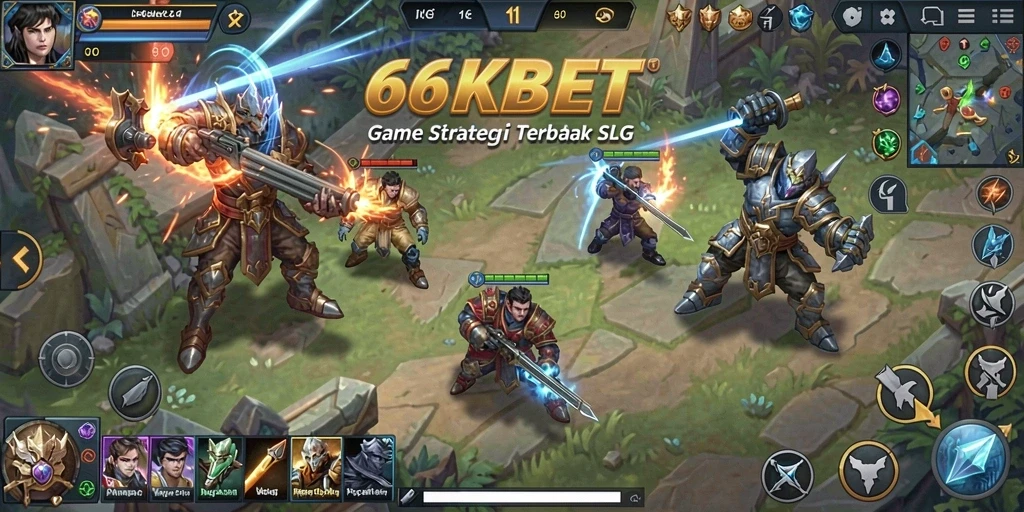 Tampilan gameplay 66KBET yang mendalam dan strategis.