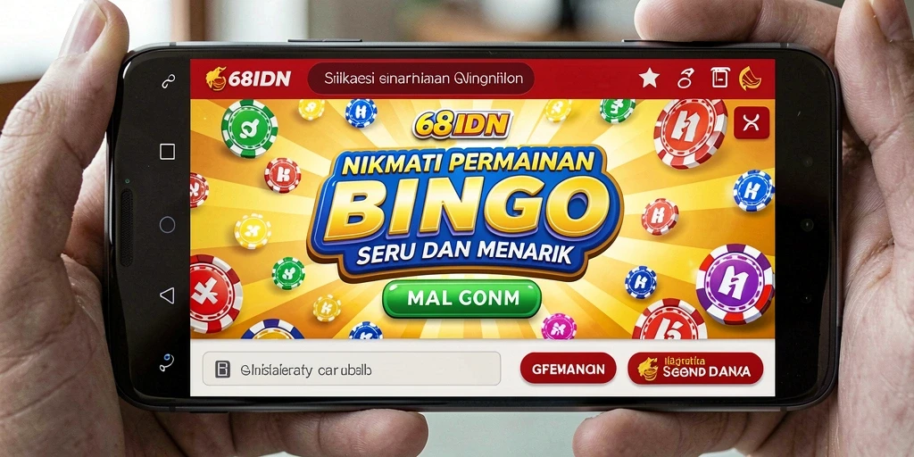 Tampilan seru permainan Bingo di 68IDN yang menegangkan.