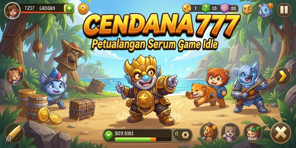Tampilan screenshot utama CENDANA777 menampilkan aksi gameplay yang menarik.