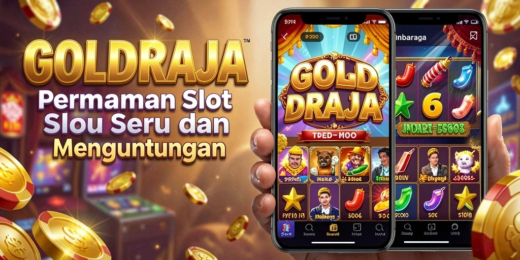 Tangkapan layar gameplay GOLDRAJA yang menampilkan keseruan bermain Slot.