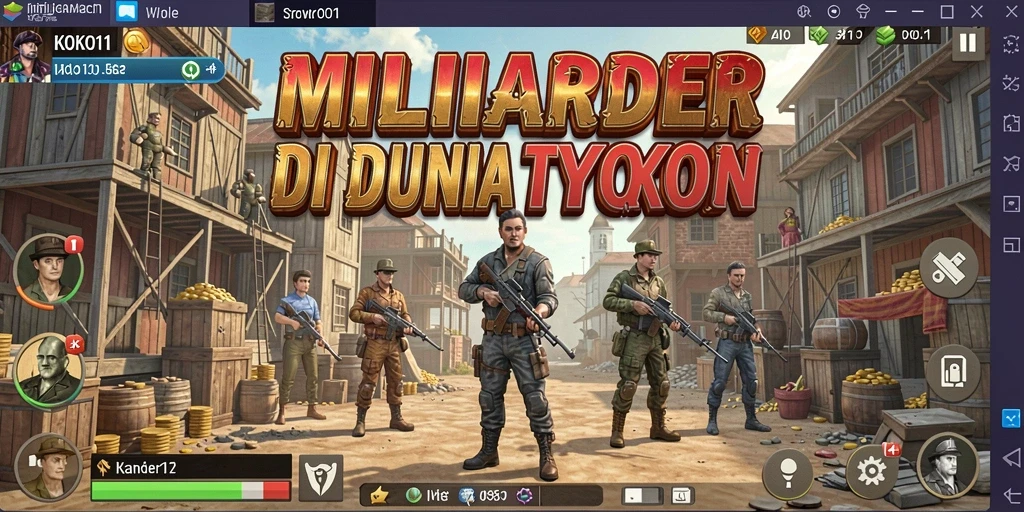 Tampilan menarik dari gameplay <strong>KOKO11</strong> dengan interaksi bisnis yang dinamis.