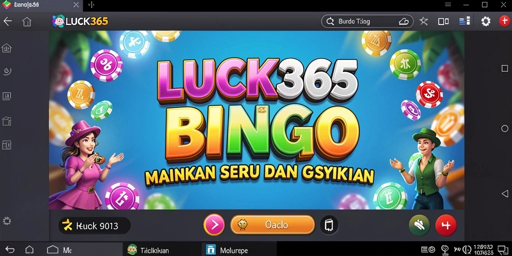 Tampilan gameplay seru di LUCK365 yang mengasyikkan.